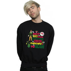 Elf - Sweat CHRISTMAS CHEER - Homme (Noir)