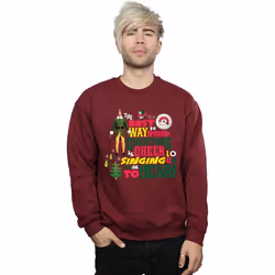 Elf - Sweat CHRISTMAS CHEER - Homme (Bordeaux)
