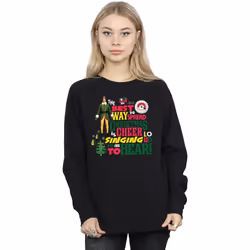 Elf - Sweat CHRISTMAS CHEER - Femme (Noir)