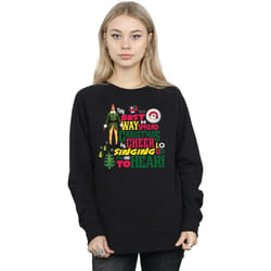 Elf - Sweat CHRISTMAS CHEER - Femme (Noir)