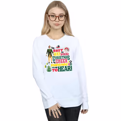 Elf - Sweat CHRISTMAS CHEER - Femme (Blanc)