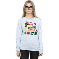 Elf - Sweat CHRISTMAS CHEER - Femme (Gris chiné)