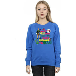 Elf - Sweat CHRISTMAS CHEER - Femme (Bleu roi)