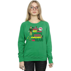 Elf - Sweat CHRISTMAS CHEER - Femme (Vert vif)