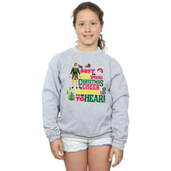 Elf - Sweat CHRISTMAS CHEER - Fille (Gris chiné)