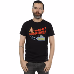 Elf - T-shirt WORLD'S BEST COFFEE - Homme (Noir)