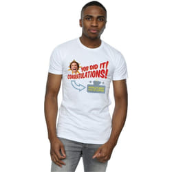Elf - T-shirt WORLD'S BEST COFFEE - Homme (Blanc)