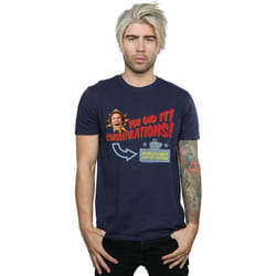 Elf - T-shirt WORLD'S BEST COFFEE - Homme (Bleu marine)