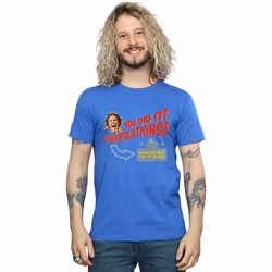 Elf - T-shirt WORLD'S BEST COFFEE - Homme (Bleu roi)