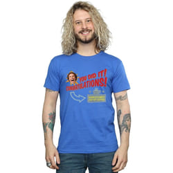 Elf - T-shirt WORLD'S BEST COFFEE - Homme (Bleu roi)
