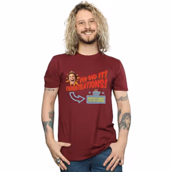 Elf - T-shirt WORLD'S BEST COFFEE - Homme (Bordeaux)