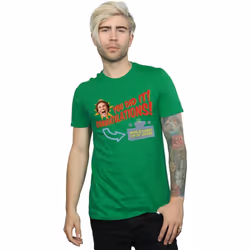 Elf - T-shirt WORLD'S BEST COFFEE - Homme (Vert vif)