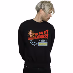 Elf - Sweat WORLD'S BEST COFFEE - Homme (Noir)
