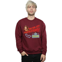 Elf - Sweat WORLD'S BEST COFFEE - Homme (Bordeaux)
