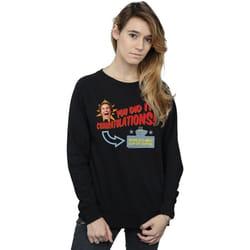 Elf - Sweat WORLD'S BEST COFFEE - Femme (Noir)