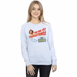 Elf - Sweat WORLD'S BEST COFFEE - Femme (Gris chiné)