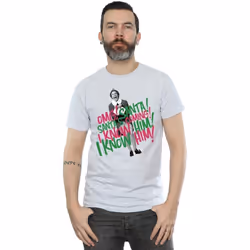 Elf - T-shirt SANTA'S COMING - Homme (Gris chiné)