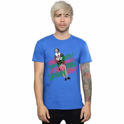 Elf - T-shirt SANTA'S COMING - Homme (Bleu roi)