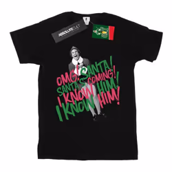 Elf - T-shirt SANTA'S COMING - Femme (Noir)