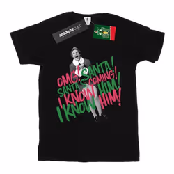 Elf - T-shirt SANTA'S COMING - Femme (Noir)