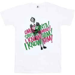 Elf - T-shirt SANTA'S COMING - Femme (Blanc)
