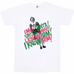 Elf - T-shirt SANTA'S COMING - Femme (Blanc)