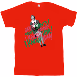 Elf - T-shirt SANTA'S COMING - Femme (Rouge)