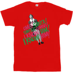 Elf - T-shirt SANTA'S COMING - Femme (Rouge)