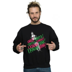 Elf - Sweat SANTA'S COMING - Homme (Noir)