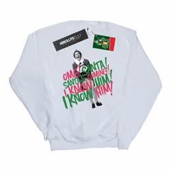 Elf - Sweat SANTA'S COMING - Homme (Blanc)