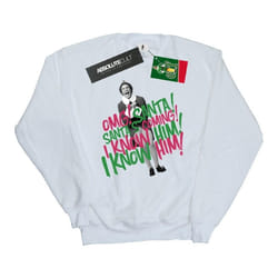 Elf - Sweat SANTA'S COMING - Homme (Blanc)