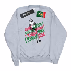 Elf - Sweat SANTA'S COMING - Homme (Gris chiné)