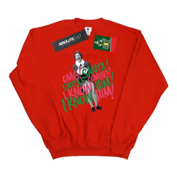 Elf - Sweat SANTA'S COMING - Homme (Rouge)