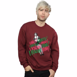 Elf - Sweat SANTA'S COMING - Homme (Bordeaux)