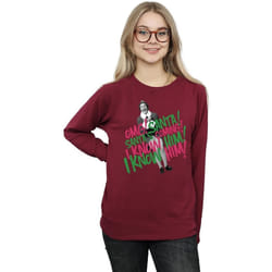 Elf - Sweat SANTA'S COMING - Femme (Bordeaux)