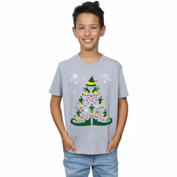 Elf - T-shirt - Garçon (Gris chiné)