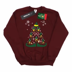Elf - Sweat - Homme (Bordeaux)