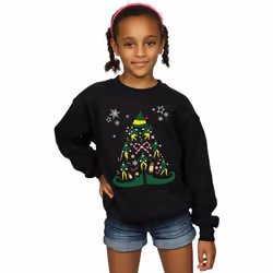 Elf - Sweat - Fille (Noir)