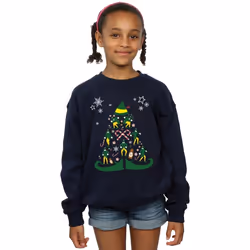 Elf - Sweat - Fille (Bleu marine)