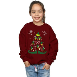 Elf - Sweat - Fille (Bordeaux)