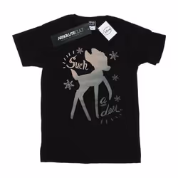 Disney - T-shirt - Fille (Noir)