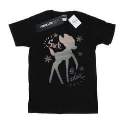 Disney - T-shirt - Fille (Noir)