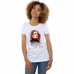 Star Wars - T-shirt THE LAST JEDI - Femme (Blanc)