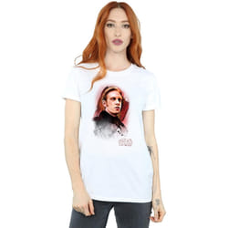 Star Wars - T-shirt THE LAST JEDI - Femme (Blanc)