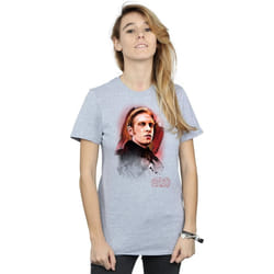 Star Wars - T-shirt THE LAST JEDI - Femme (Gris chiné)