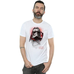 Star Wars - T-shirt THE LAST JEDI - Homme (Blanc)