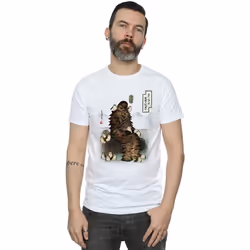 Star Wars - T-shirt THE LAST JEDI - Homme (Blanc)