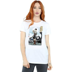 Star Wars - T-shirt THE LAST JEDI - Femme (Blanc)
