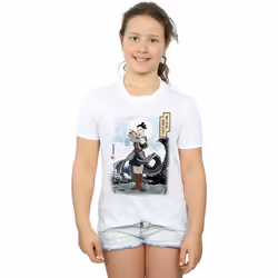 Star Wars - T-shirt THE LAST JEDI - Fille (Blanc)