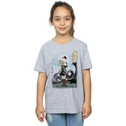 Star Wars - T-shirt THE LAST JEDI - Fille (Gris chiné)